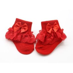 Chaussettes respirantes en dentelle de coton pour enfants chaussettes de princesse en maille
