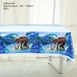 Moana-Ensemble de Décorations pour ixPréChristophe Nappe Assiettes Banderole Standard Cartes