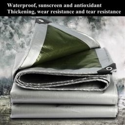 TarLII-Canevas imperméable pour plantes de jardin 0.32mm en polyéthylène bâche d'extérieur