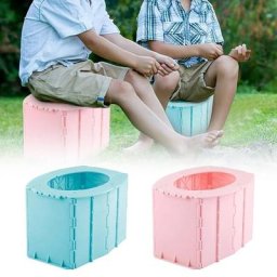 Pot de toilette pliable portable toilette polyvalente commodité camping randonnée voyage E27