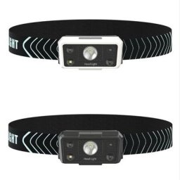 Lampe frontale étanche à LED XPG + COB alimentée par capteur Rechargeable par USB idéale pour le