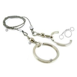 Scie à fil en acier haute résistance scie à cordes à défilement pour la chasse l'aventure le