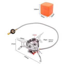 Réchaud de camping pliable ultra-léger installation facile auto-conduite réchaud de voiture