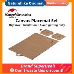 Napperon isolé en toile Naturehike imperméable à l'eau résistant à l'huile Camping table de
