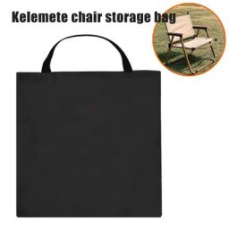 Sac de rangement de chaise de Camping sac de rangement de chaise pliante fourre-tout (noir kaki