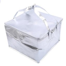 Sac isotherme thermique isolé en film d'aluminium boîtes à clics pour aliments frais sac isolant
