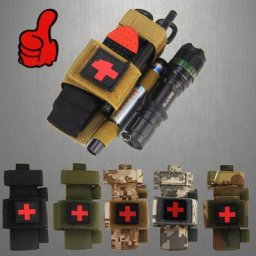 Dulgarniquet-Sac Multifonction pour Survie Militaire Outil de Premiers Secours Poudres Molle