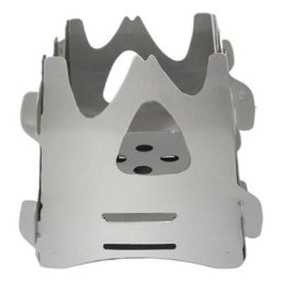 Poêle à bois pliable en acier inoxydable réchaud portable camping en plein air pique-nique sac à