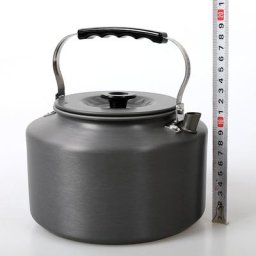 Théière de Camping en aluminium léger 2L bouilloire à eau bouillante cafetière d'extérieur pour