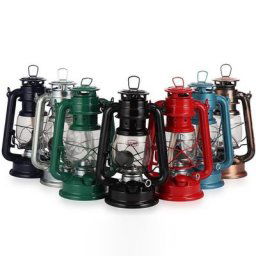 Lanterne de Camping en plein air 25cm lanterne sacs lampe à huile Bronze accessoires Photo