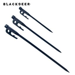 BLACKDEER – crochets en acier inoxydable piquets de tente 50C clous de sol en acier moulé 20cm