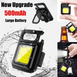 Mini lampe de poche LED portable lampe de travail clé JOPocket extérieur USB COB travail