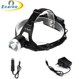 Lampe frontale Portable à LED T6 Rechargeable éclairage de vélo 18650 Lumens idéal pour le