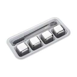 Glaçons réutilisables en acier inoxydable pour whisky glaçons pour papa et mari pack de 4/6/8