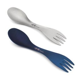 Cuillère en alliage de titane ustensile de cuisine ultraléger Portable pour Camping en plein air