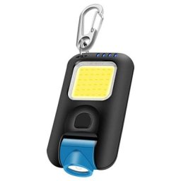 Mini lampe de poche à LED avec port USB pour chapeau étanche IPX4 éclairage d'extérieur