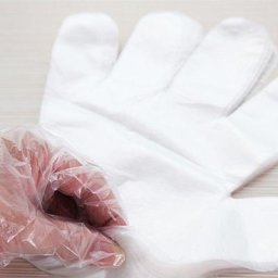 Gants en vinyle sans poudre transparents sans Latex et sans allergie en plastique pour le
