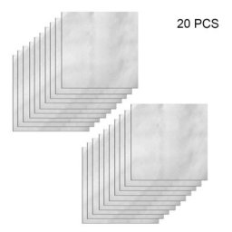 Bande de réparation de tente 20 pièces Patch imperméable Transparent pour la réparation de piscine