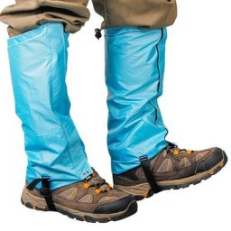 Guêtres Imperméables et Réglables pour Bottes de Randonnée Résistantes à l'Eau pour la Neige