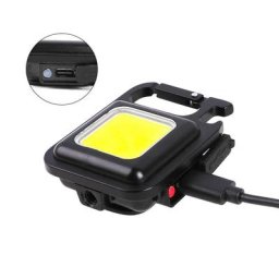 Mini lampe de poche LED aste par USB lampe de poche portable lampe de travail lumière COB
