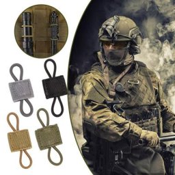 Porte-équipement tactique 10 pièces boucle de ruban élastique Molle de retenue de sangle pour