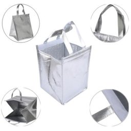 1 pièces sacs de stockage de glace en papier d'aluminium isolé plage alimentaire sac thermique