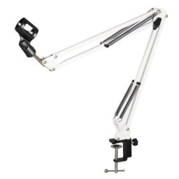Support de Microphone d'enregistrement extensible flèche de Suspension bras de ciseaux avec pince