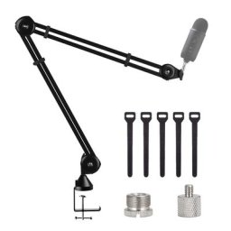BOMGE – support de bras de flèche de Microphone robuste ciseaux à Suspension réglables support de
