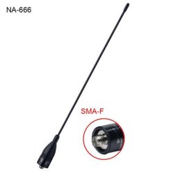 1Pcs NA666 VHF/UHF dual band 144 /430MHz two-way Radio Sma-F Antenna For baofeng UV5R 10R For