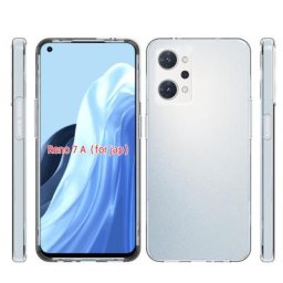 Étui transparent ultra mince en silicone TPU coque arrière souple pour Oppo Reno7 A 7A Reno7A