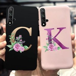 Coque de téléphone Huawei pour Honor 20 Lite Pro 20s version globale russe lettres originales