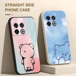 Coque arrière souple peinte en Silicone pour Oneplus compatible modèles Nord CE 2 10 9 Pro 9R