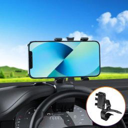 Support de téléphone portable HUD pour voiture nouveau Design GPS Clip réglable à 360 degrés