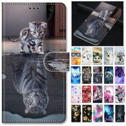 Étui à rabat en cuir pour Samsung Galaxy M21 coque de téléphone portefeuille M11 M31