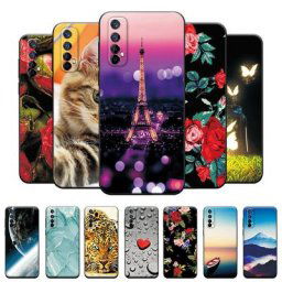 Coque de téléphone en silicone souple à la mode pour Realme 7 RMX2155 7 Pro 7i RMX2193