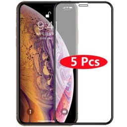 Film de protection d'écran en verre guatémaltèque pour iPhone couverture complète 11 12 13 Pro
