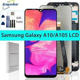 Ensemble écran tactile LCD avec châssis 6.2 pouces pour Samsung Galaxy A10 A105 ASpringF