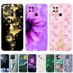 Coque Ultra fine en Silicone pour Xiaomi compatible modèles Redmi 10 2022 10C 10A 10 10