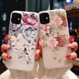 Moskado – coque souple colorée en TPU pour iPhone compatible modèles 6 6S 7 8 11 Pro Max 12
