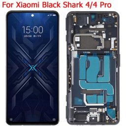 Écran LCD d'origine pour Xiaomi Black SharK 4 Pro avec cadre 6.67 ""Black Shlavabo 4 4Pro PRS-H0