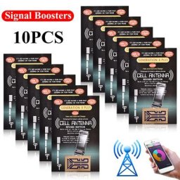 Autocollants d'amélioration du signal de téléphone portable amplificateur de signal de téléphone
