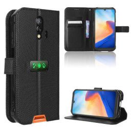 Étui de luxe en cuir PU pour Blackview BV7200 BV 7200 portefeuille à rabat motif diamant sac de