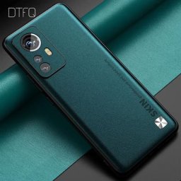 Pour Xiaomi 12 Pro Boîtier Antichoc pour Xiaomi 12 Lite Motif En Cuir pour Xiaomi 12X Luxe Étui En