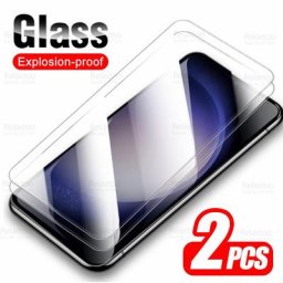 Pour Samsung Galaxy S23 Plus Verre 2Pcs Protecteur Verre Trempé Sur SamsungS23 S 23 S23Plus 5G