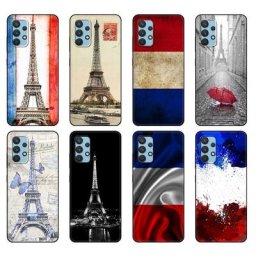 Coque noire tChancelier pour Samsung Galaxy A12 A22 A32 A42 A52 A72 4g 5g S21 PLUS ultra