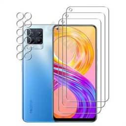 Protecteur d'écran pour Realme 8 Pro / Realme 8 (4g) Film pour objectif d'appareil photo et