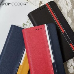 Coque arrière en cuir à rabat pour Xiaomi étui pour Poco F3 X3 GT X3 Pro NFC M3 Pro 5G X4