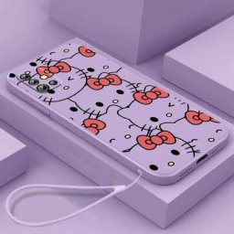 Bonjour Kitty Dessin Animé Mignon Étui de Téléphone Pour Samsung A73 A72 A53 A52S A42 A33 A32 A23
