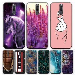 Coque de protection en Silicone TPU souple mat pour Huawei Nova 2i 2i
