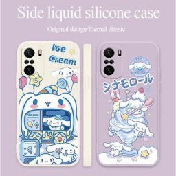 Coque de téléphone à motif de dessin animé pour Xiaomi compatible modèles Redmi Note 11S 11T 10S 10